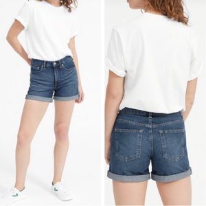 EVERLANE Relaxed Denim Jean Shorts Size 24